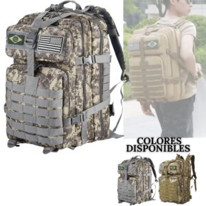 DR-01003 Morral Táctico CAMUFLADO Multifuncional