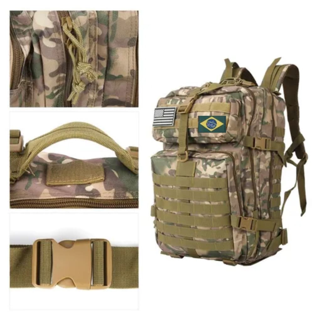 DR-06001 Bolso Morral Táctico Multifuncional Montaña Imagen 2 de 5