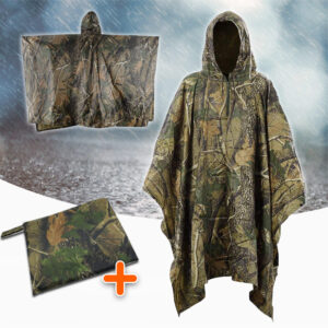 DR-02001 Carpa/Poncho Impermeable CAMUFLADO Unisex